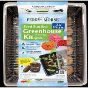 Ferry-Morse 11 in. W X 11 in. L Seed Starter Kit 1 pk